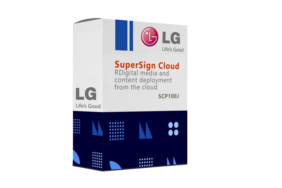 LG SCP100J Content Management Software